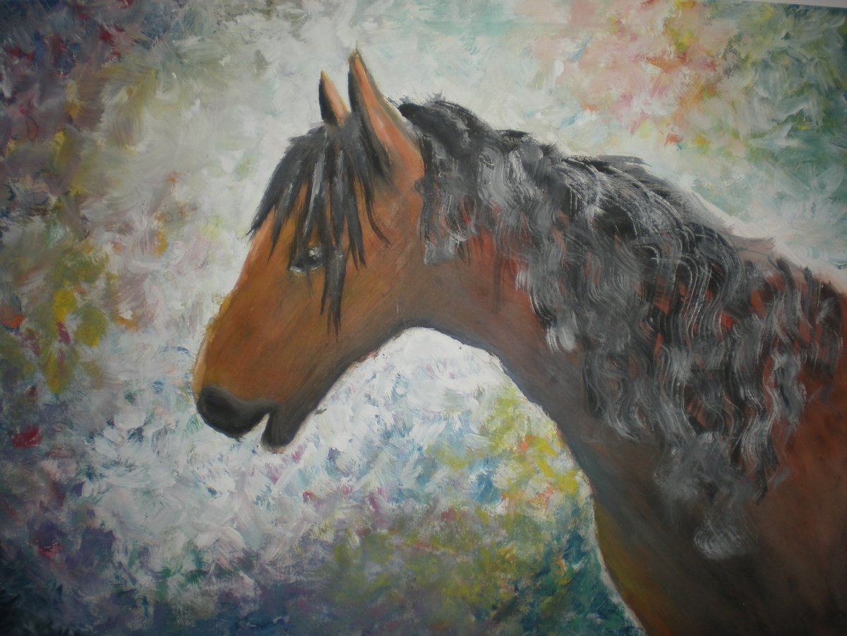 Портрет лошади