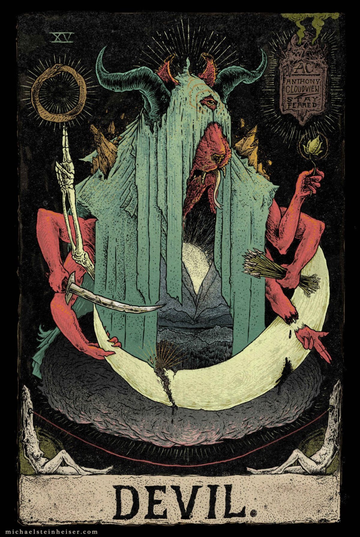 15 Аркан Таро Уэйта