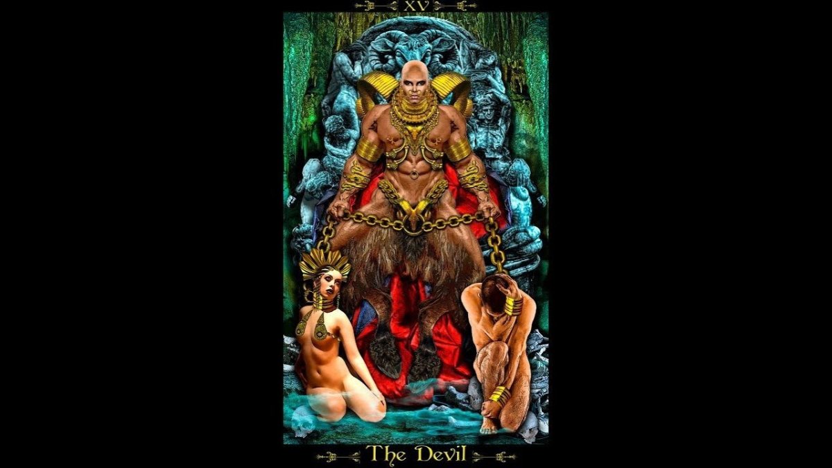 Таро старший Аркан дьявол