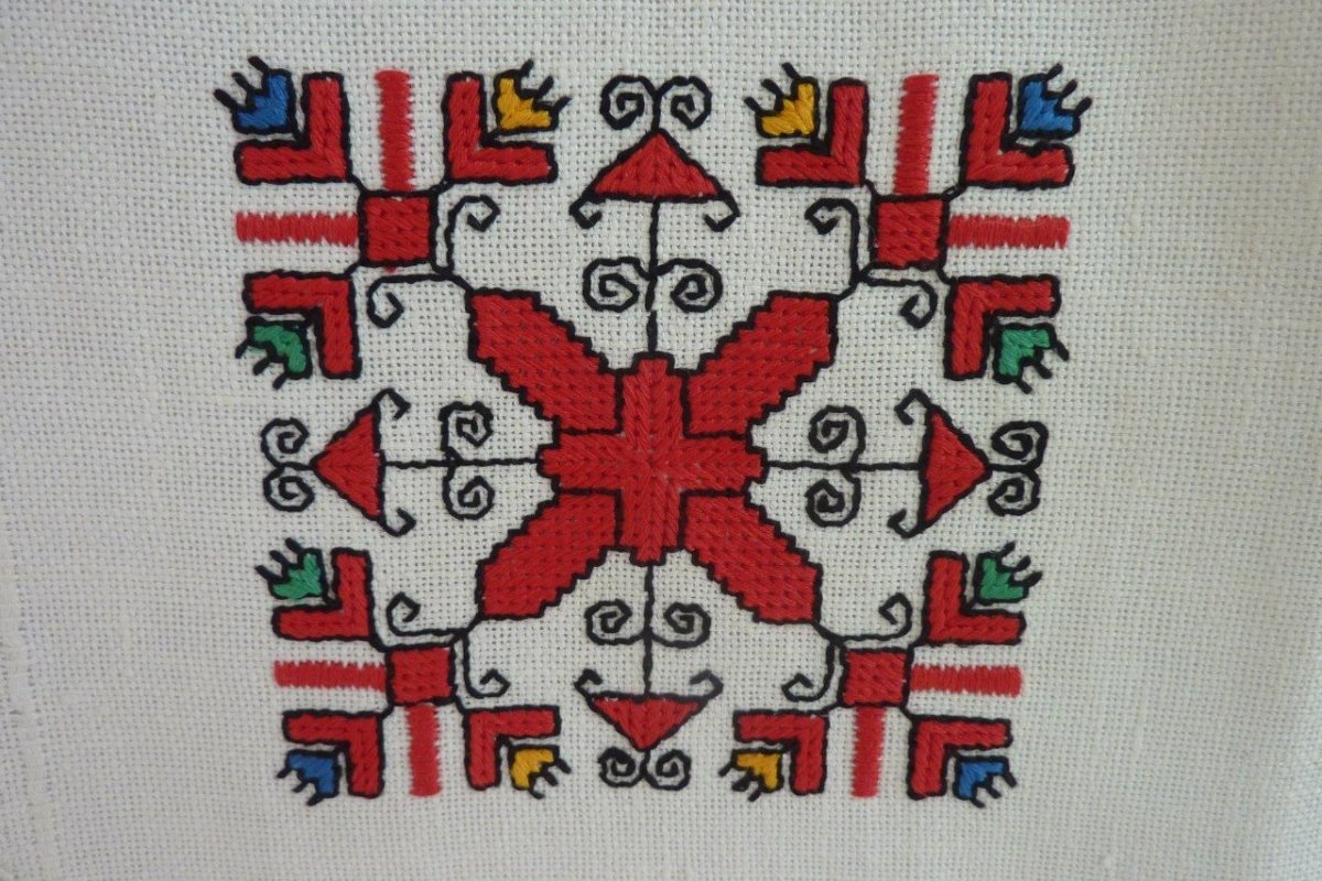 Чувашская вышивка