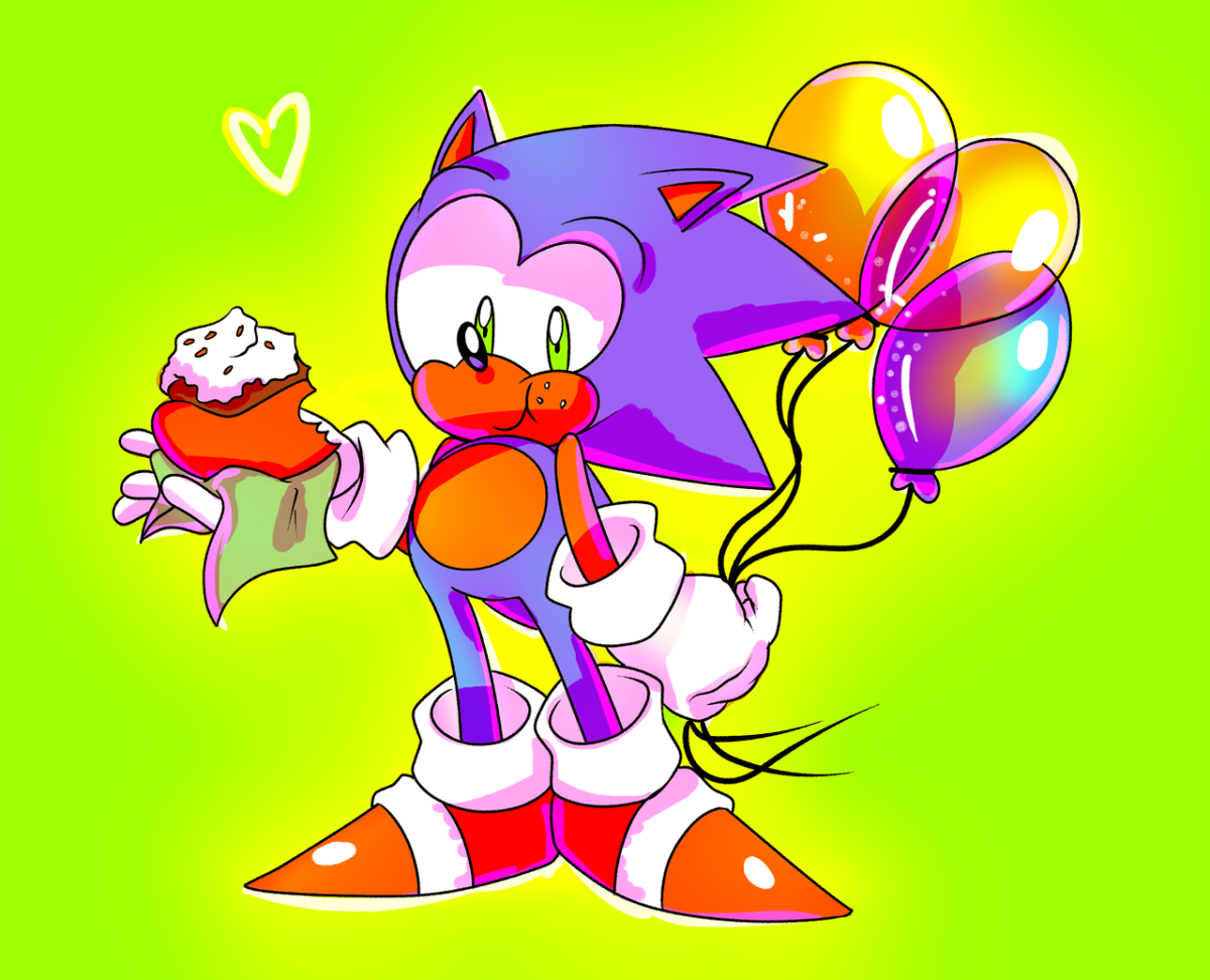 День рождения в стиле Соника