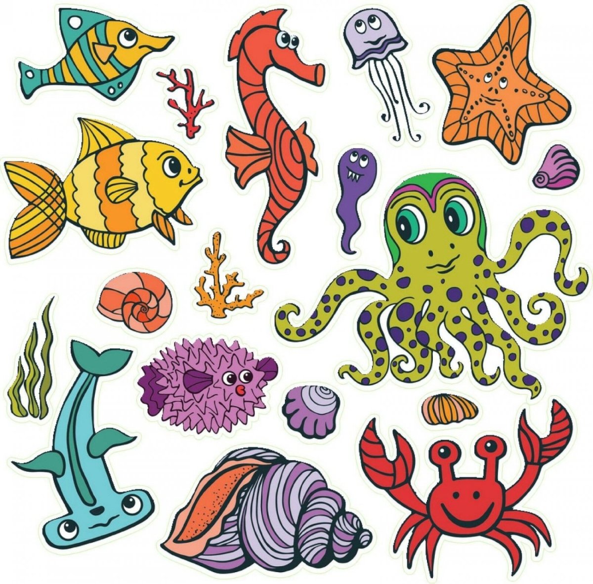 Рыбки и Осьминожки