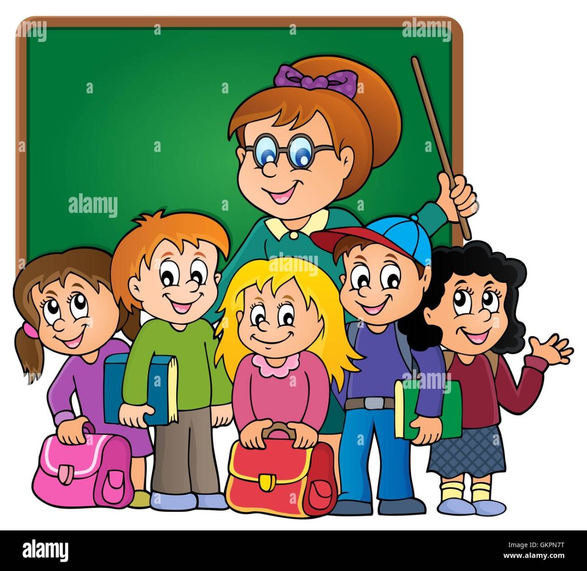 Учитель и дети