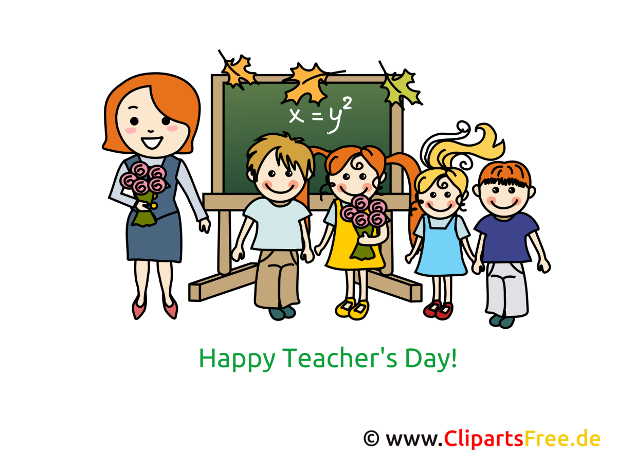 Клипарт день учителя рисунок