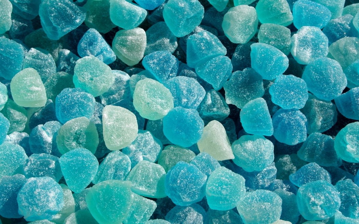 Пейзаж в бирюзовых тонах