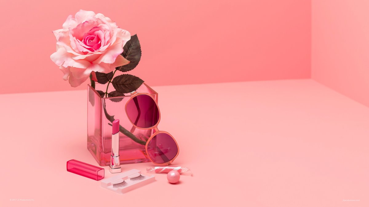 Обои на рабочий стол в розовом стиле