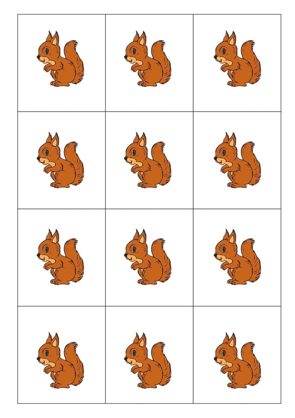 Хвостик белка для детей