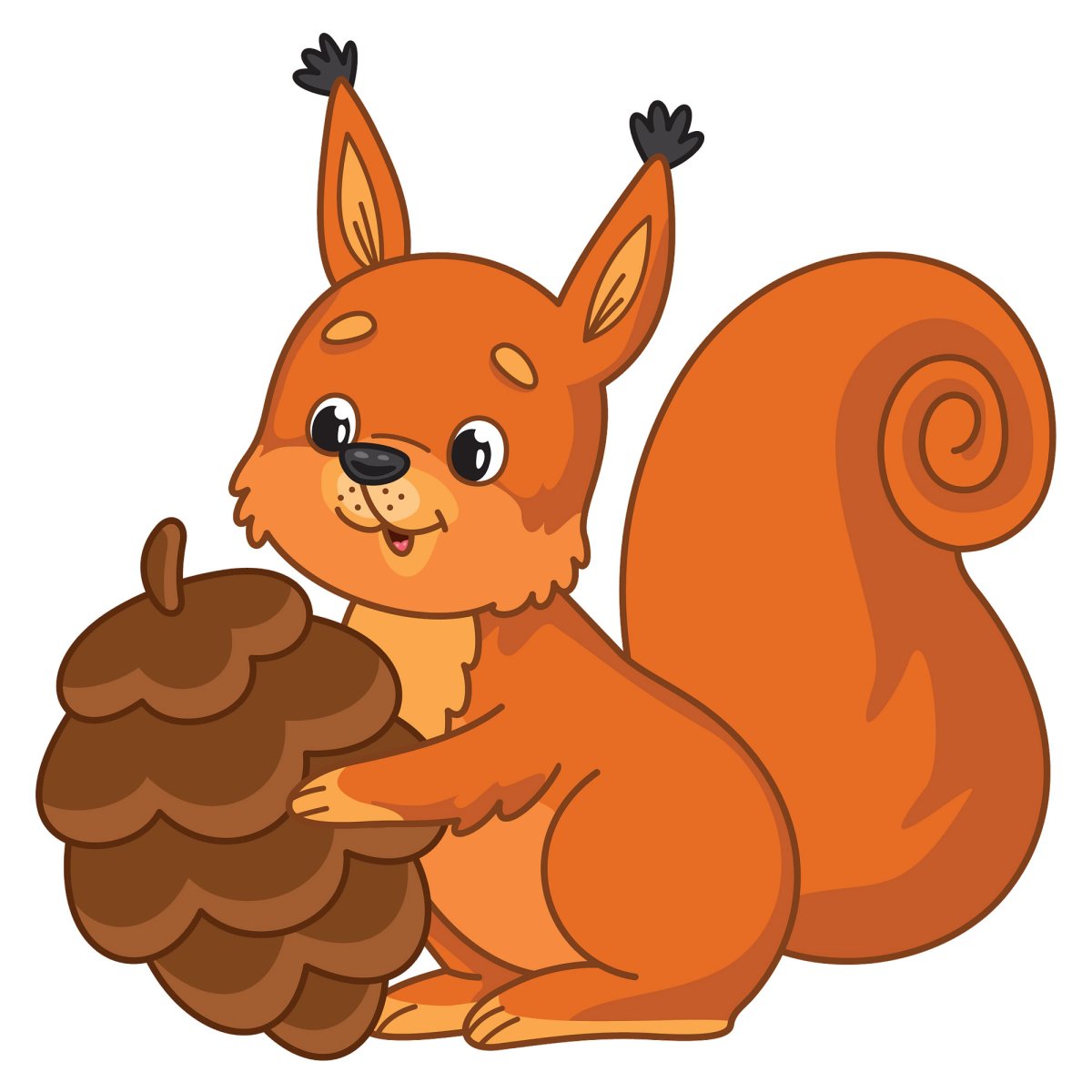 Смайлик Белочка