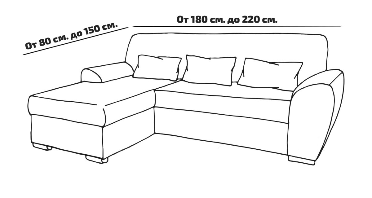 Угловой диван иконка