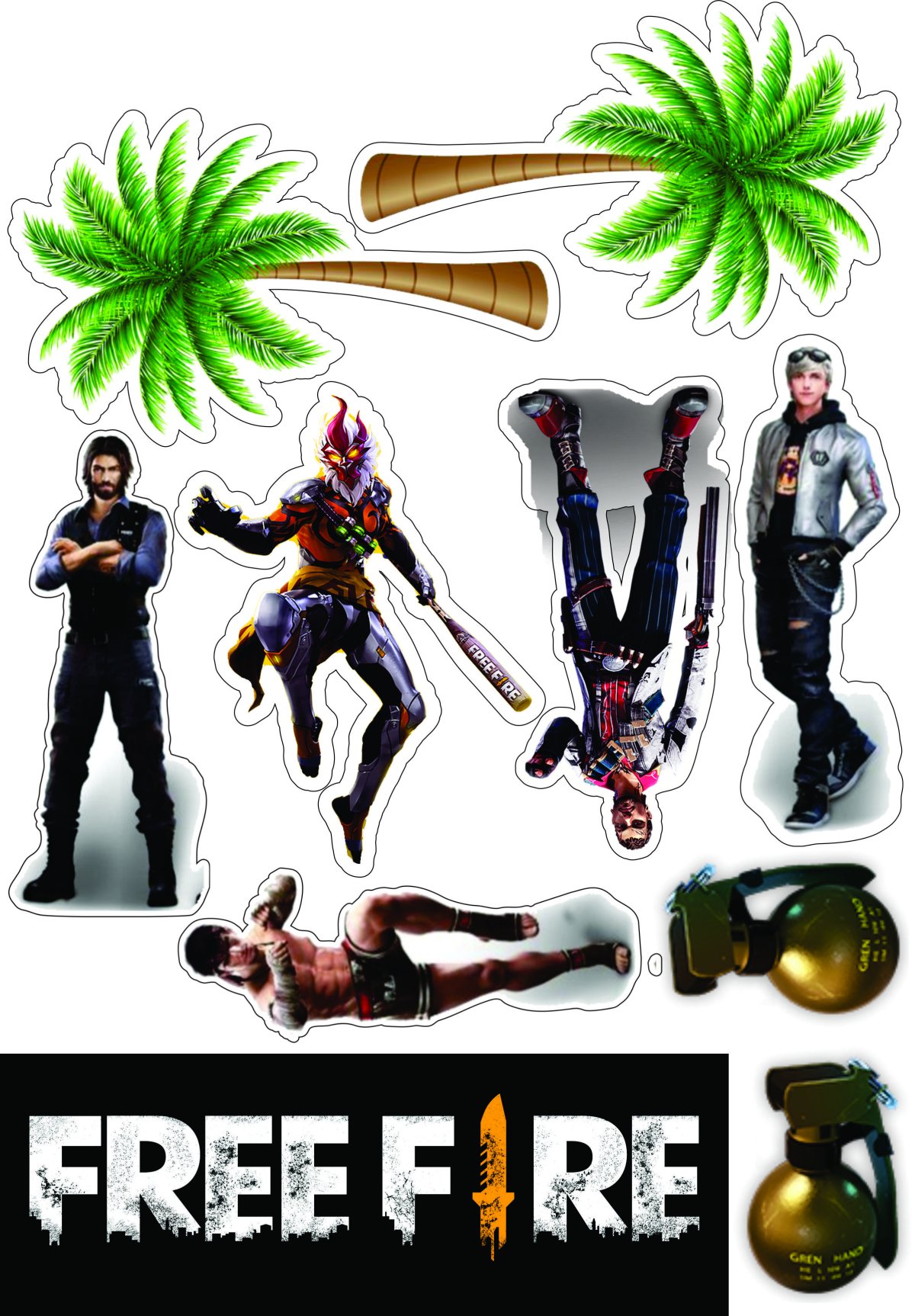 Free Fire топперы