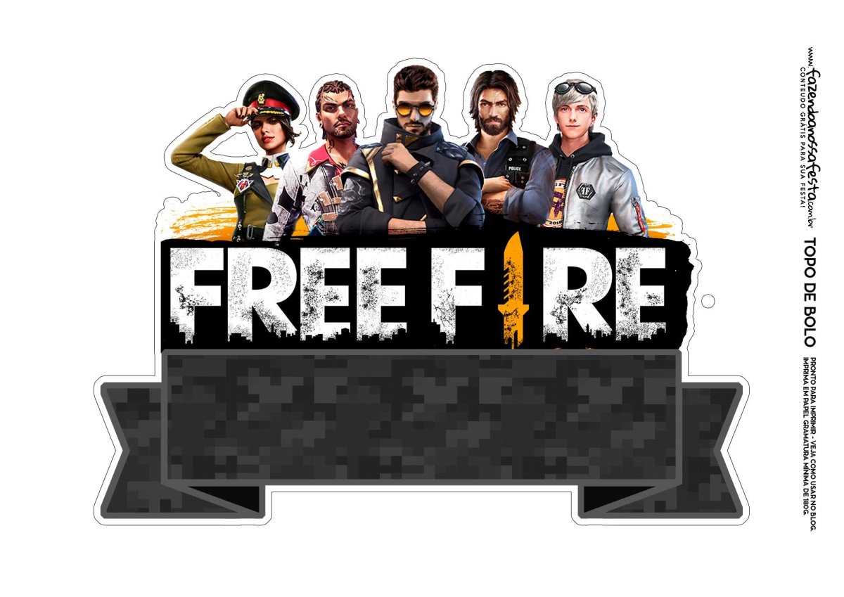 Торт free Fire