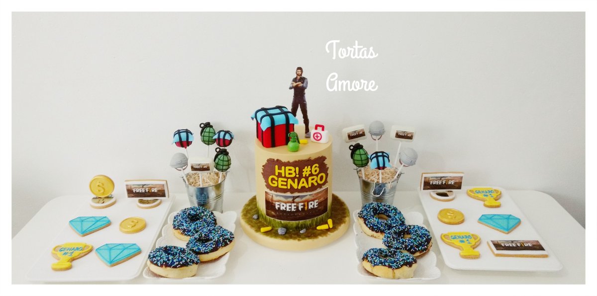 Торт фри фаер