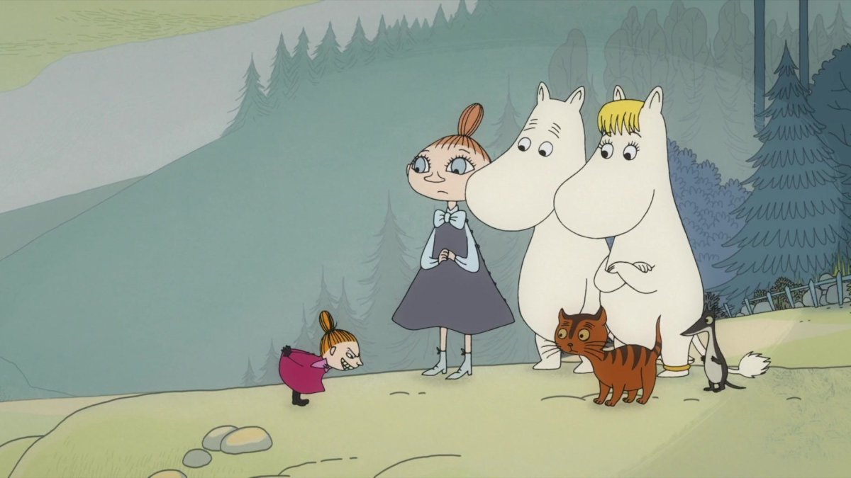 Мультфильм про Муми троллей