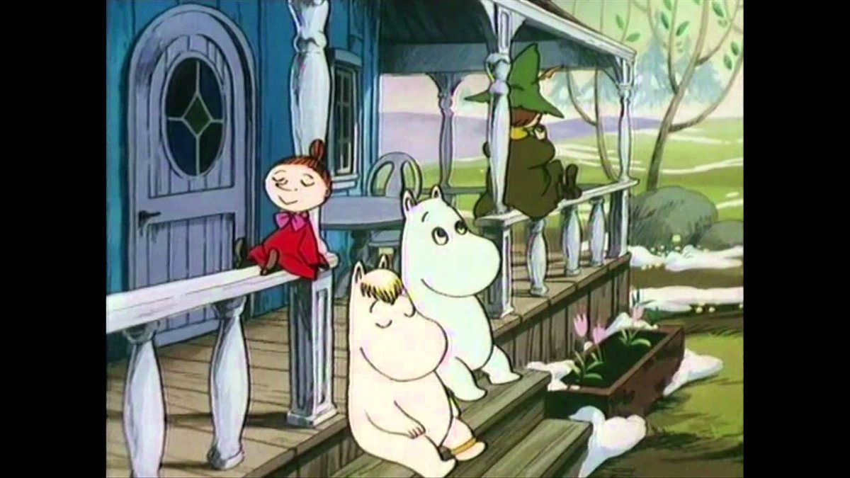 Муми Тролли мультфильм Снусмумрик