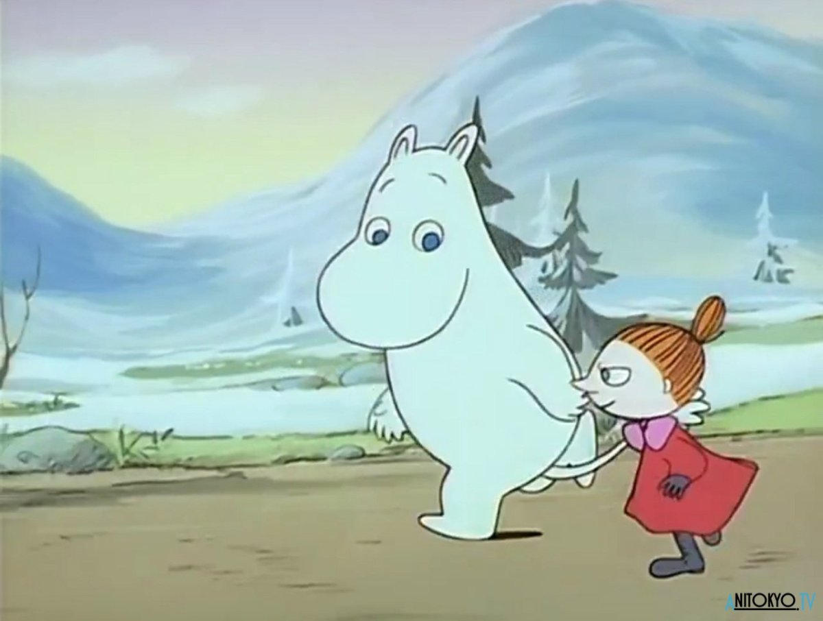 Мумий Тролль с сердечком