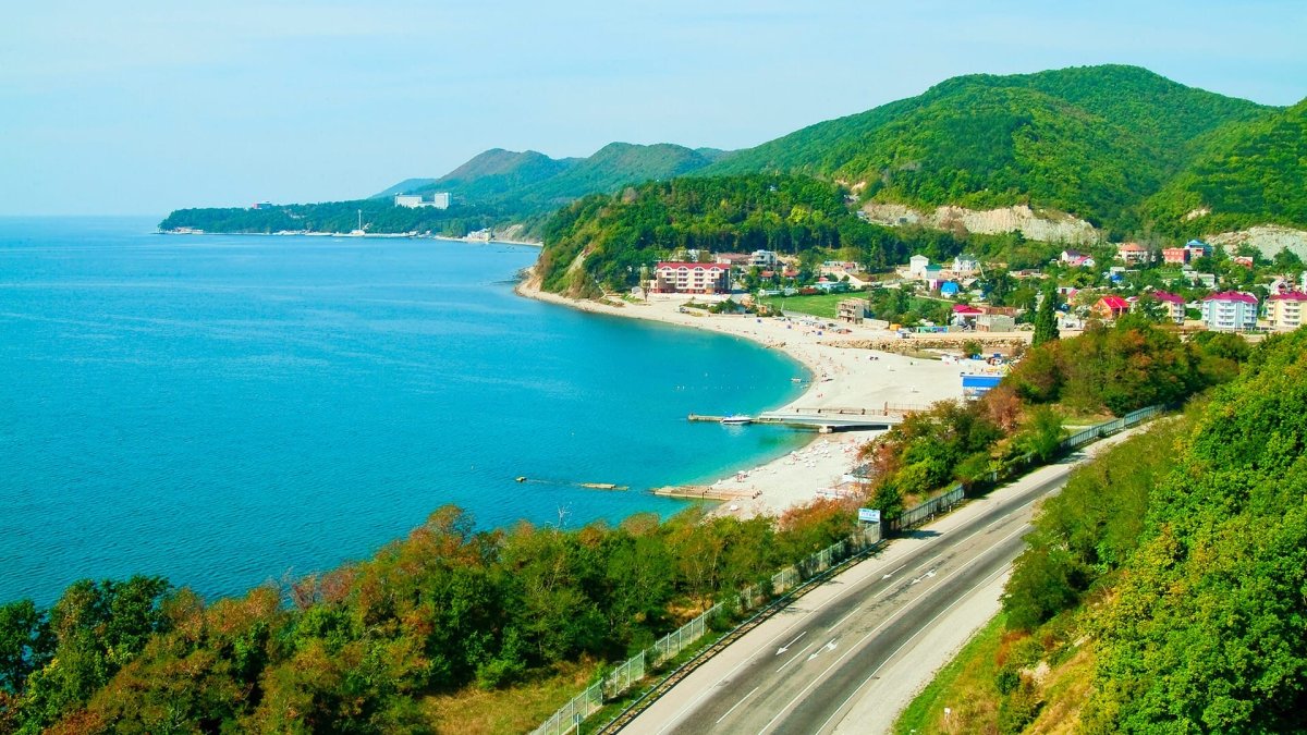 Карта Краснодарского края с городами и станицами