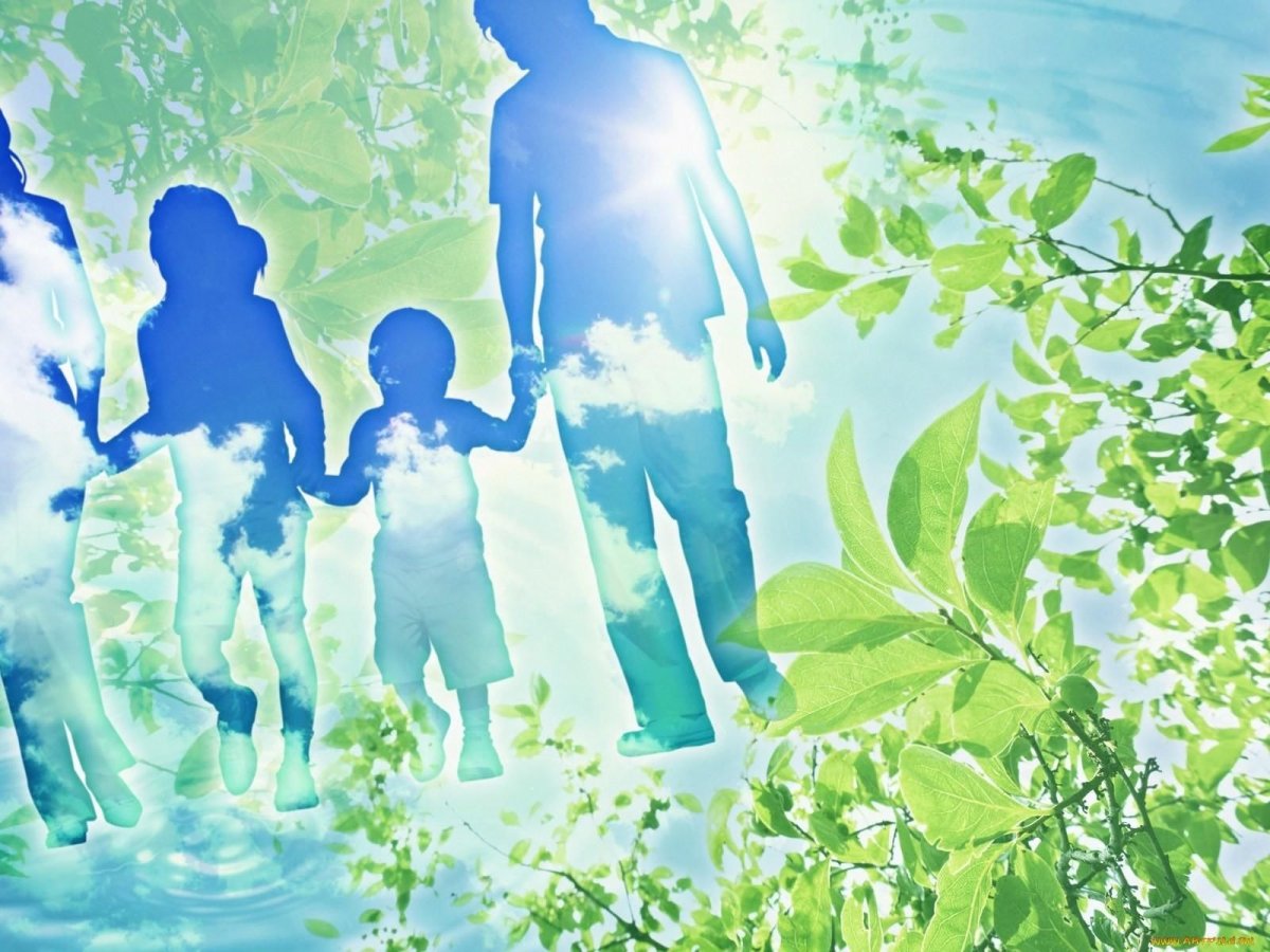 Фон для семейной презентации