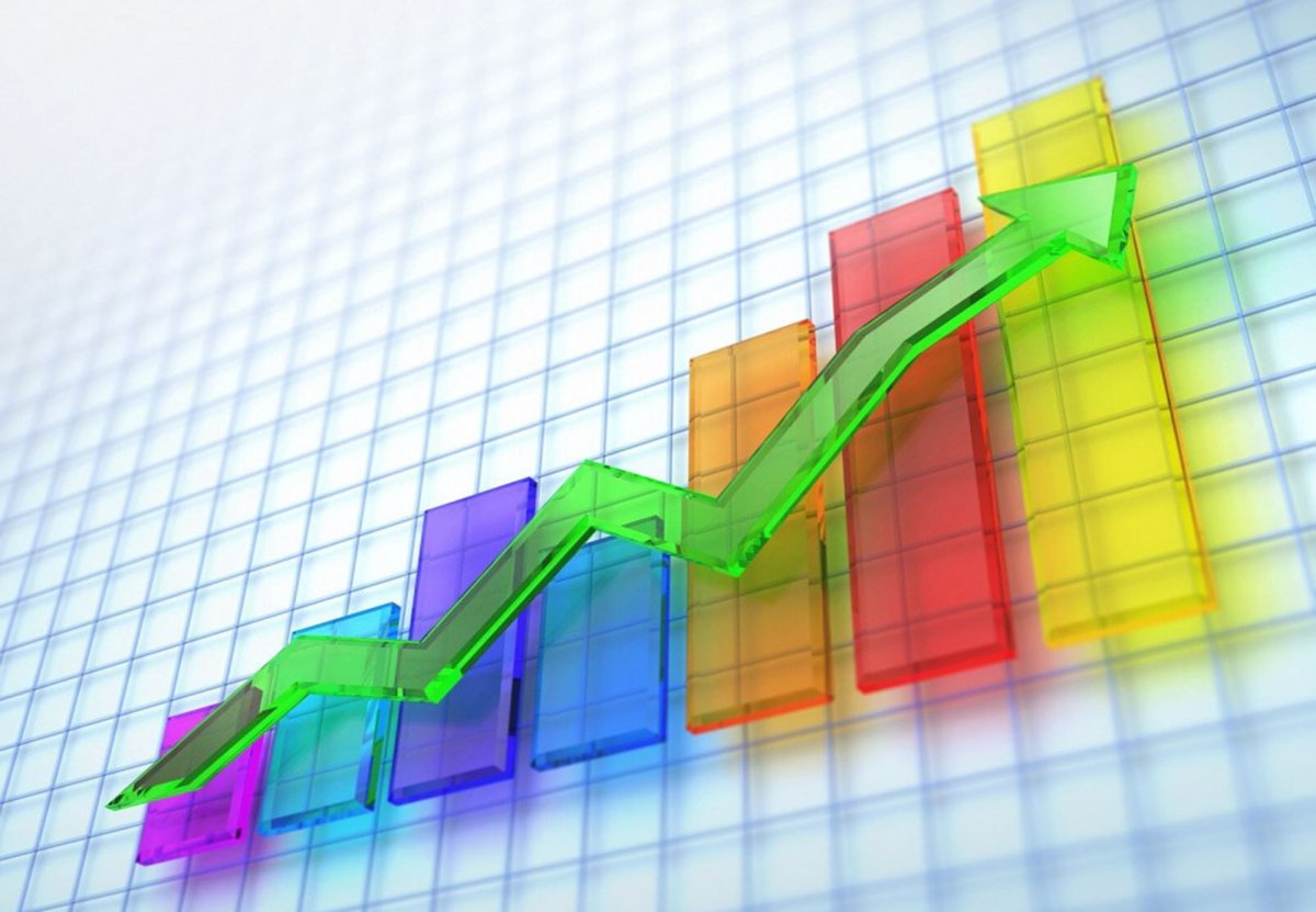 Цветные графики и диаграммы