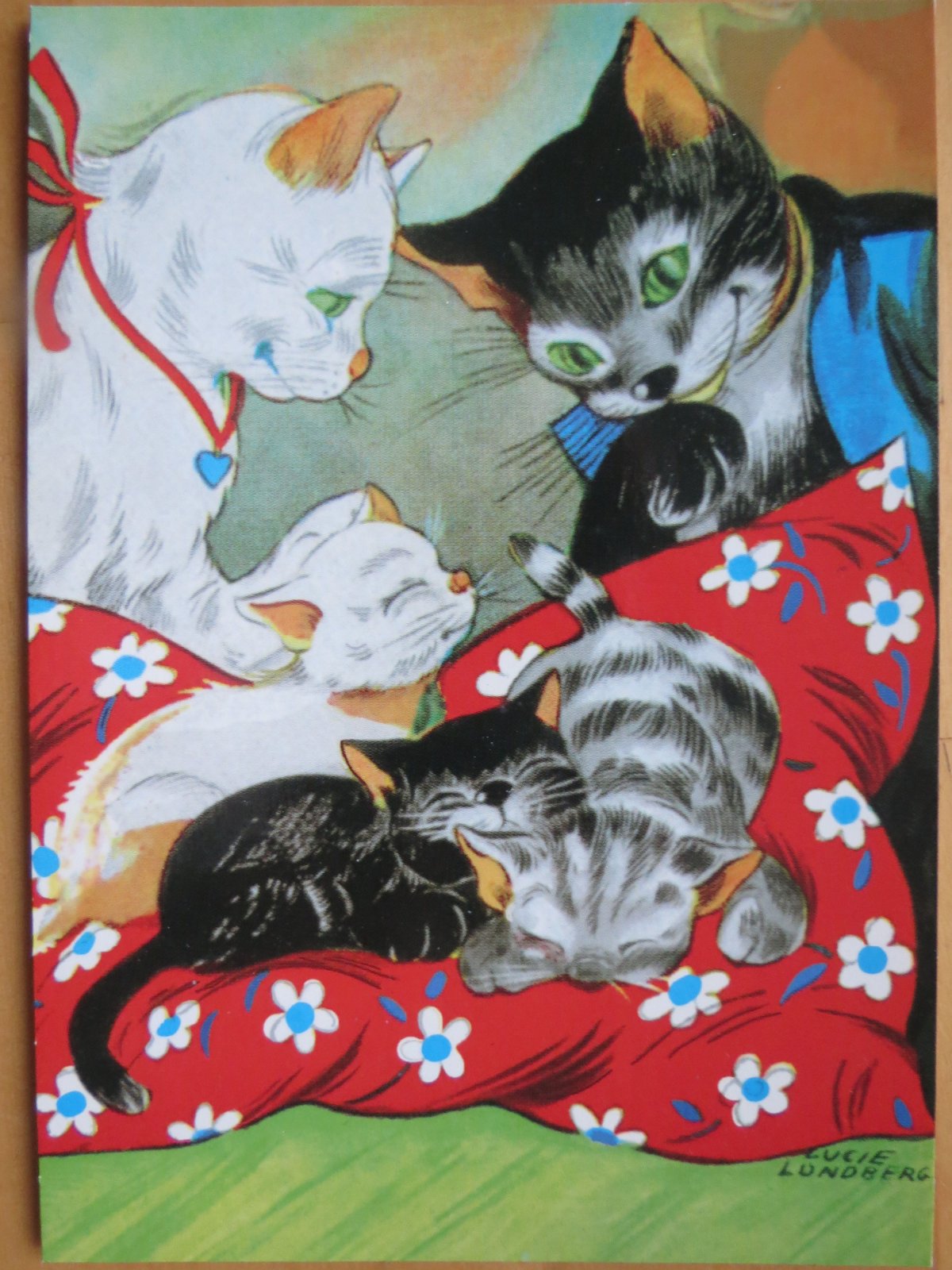 Картинка семейка кошки 5