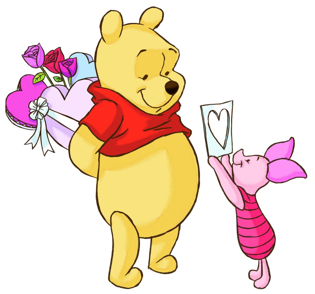 Винни пух и Пятачок Дисней