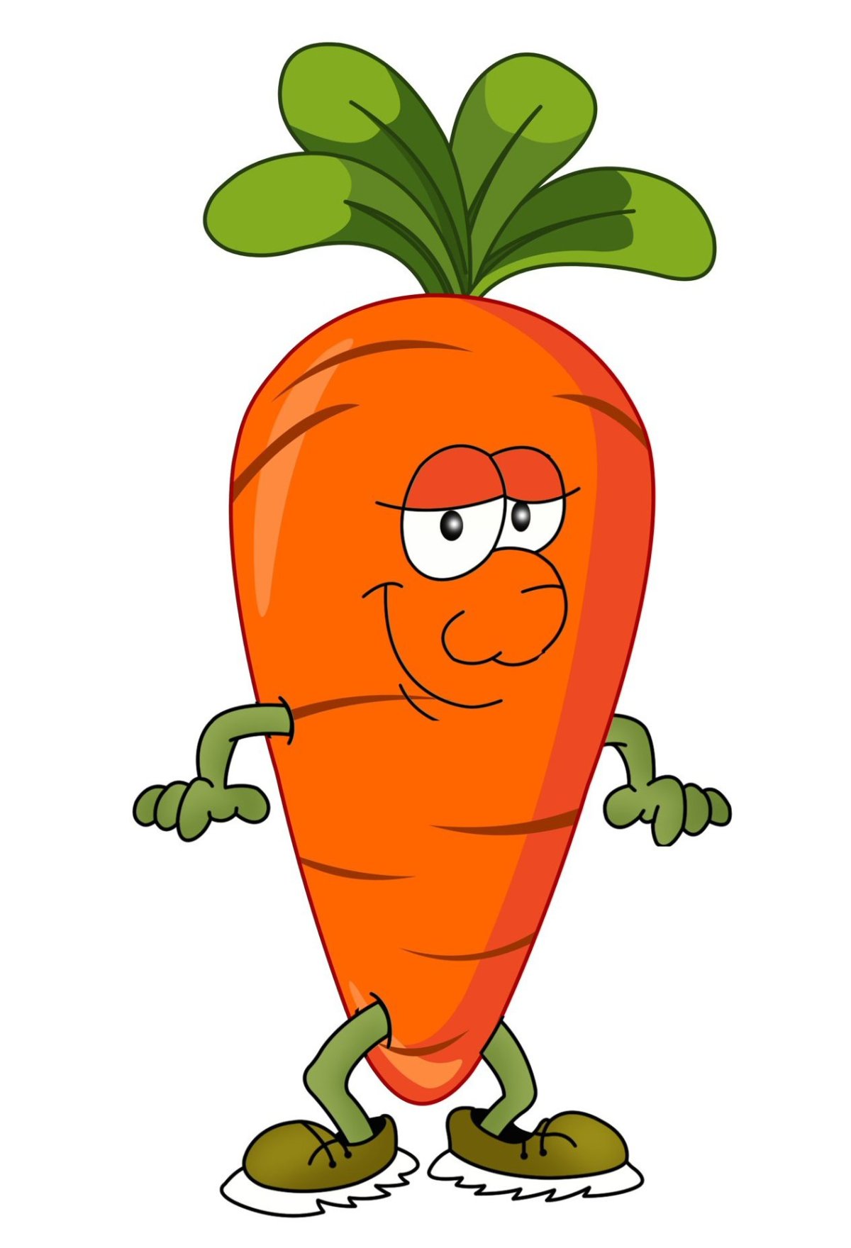 Мультяшные овощи и фрукты прикольные