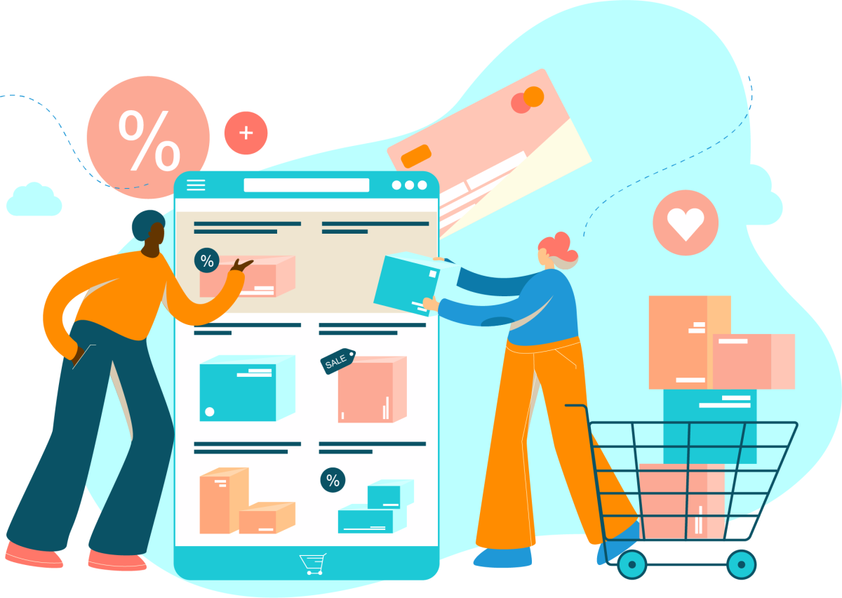 Коммерция иллюстрация