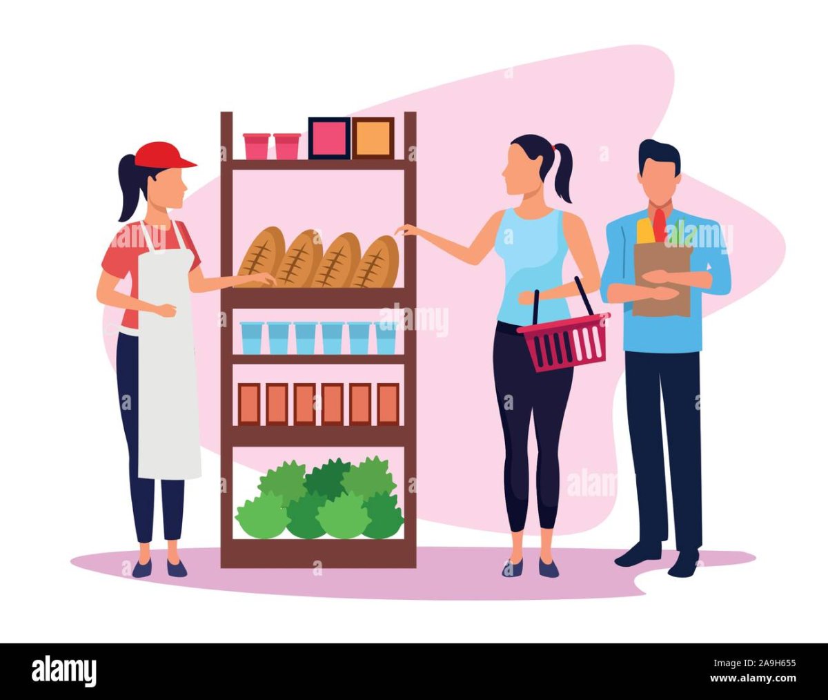 Работник супермаркета