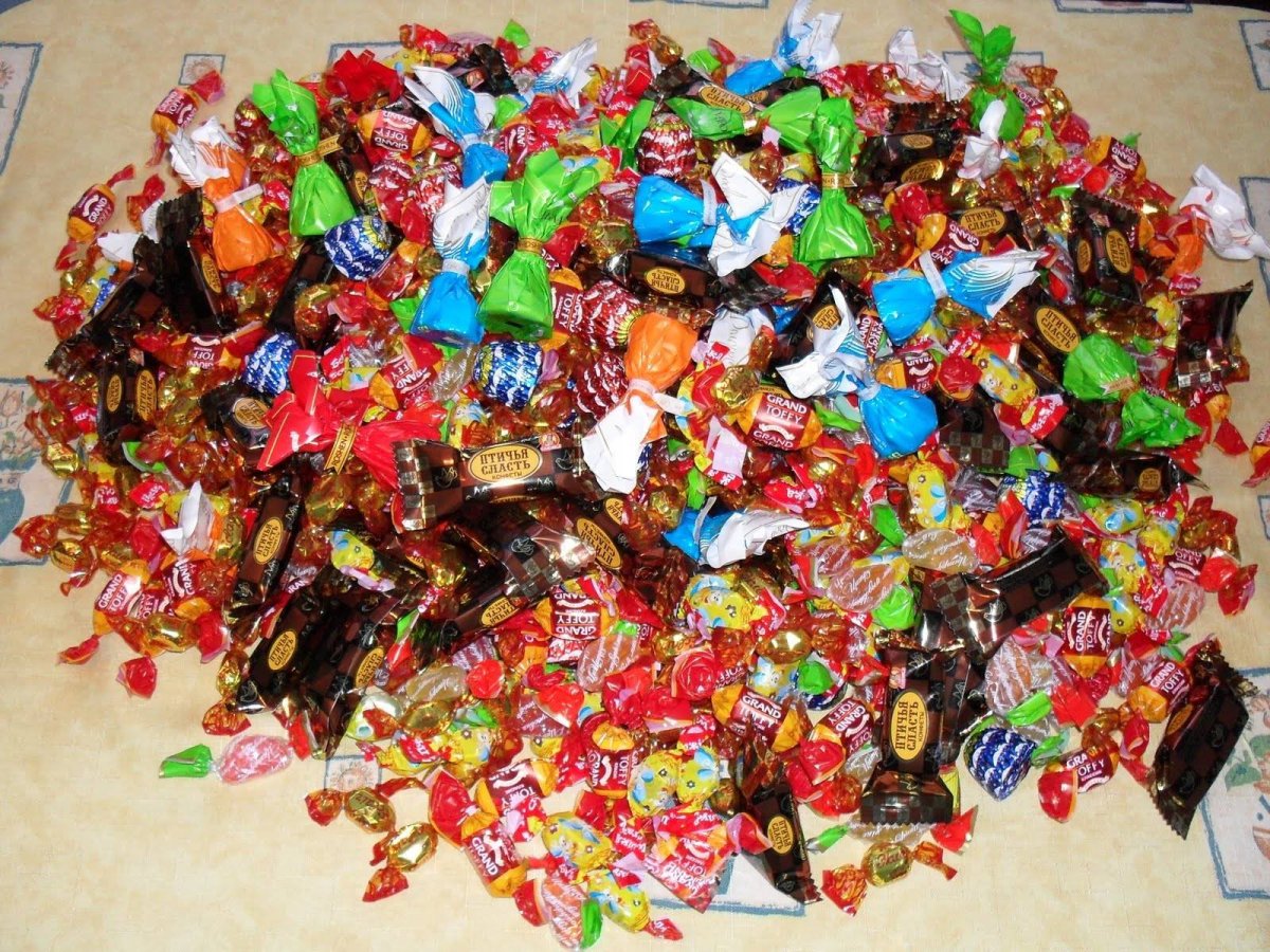 Баннер шоколадные конфеты