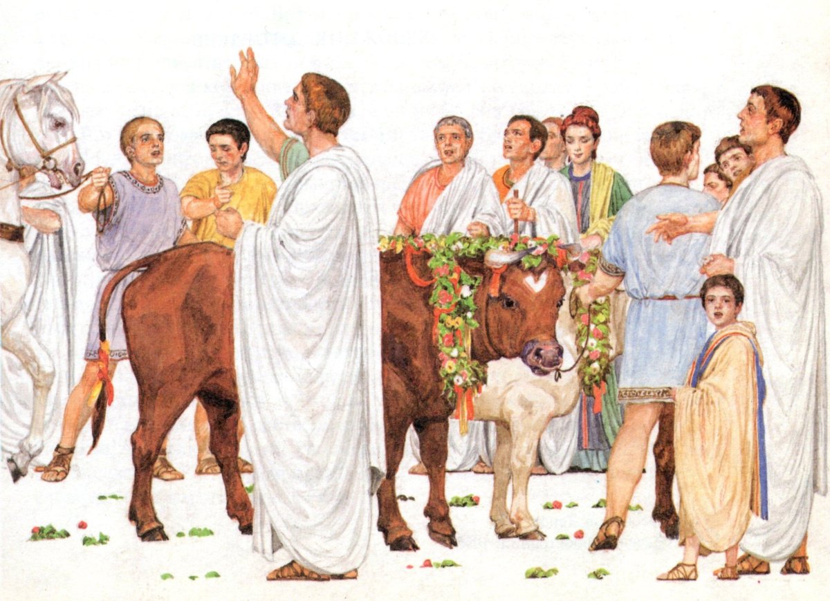 Чиновники древнеримской империи