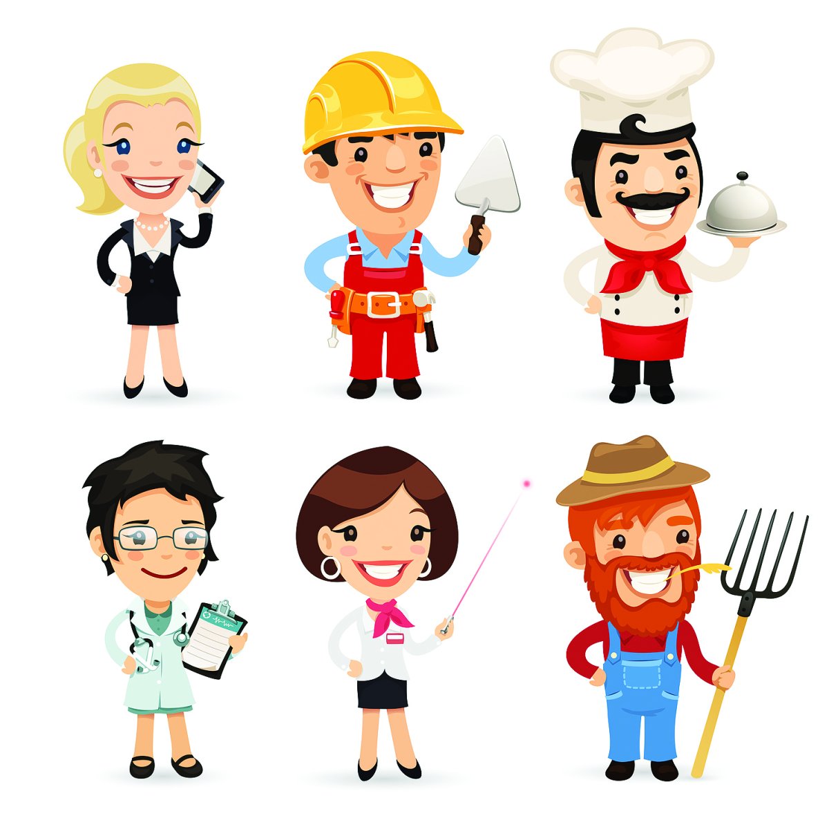 Профессии арт детский