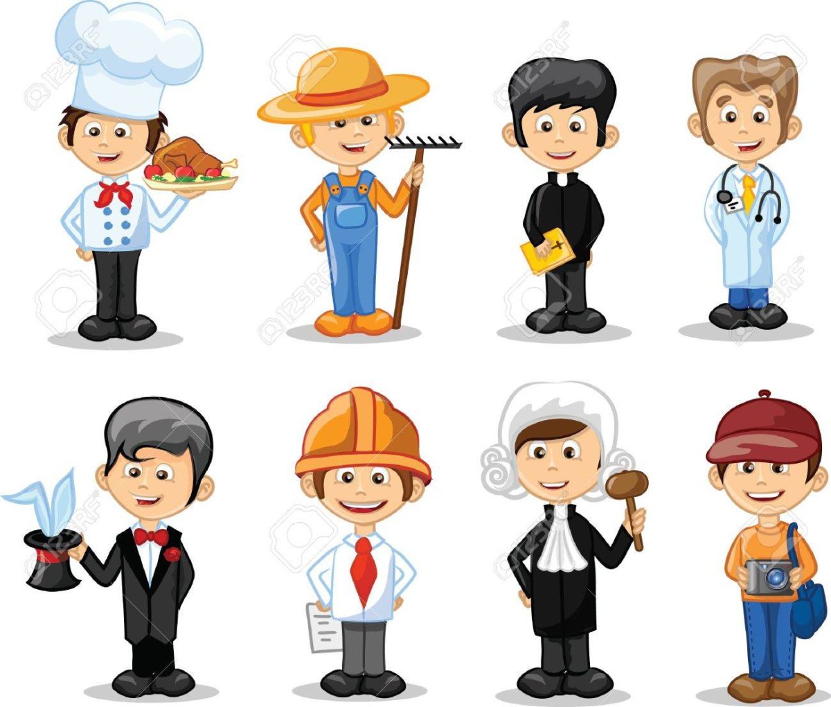 Персонажи профессии