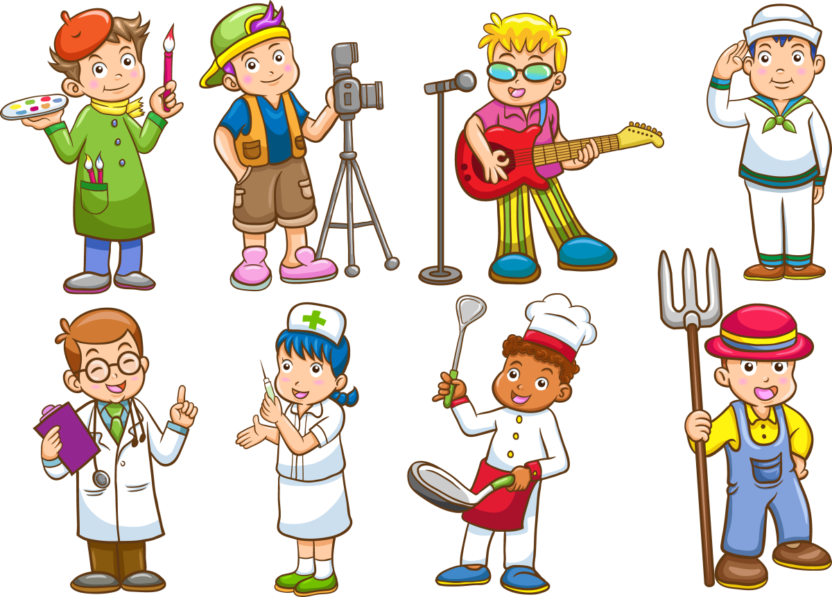 Профессии из мультиков