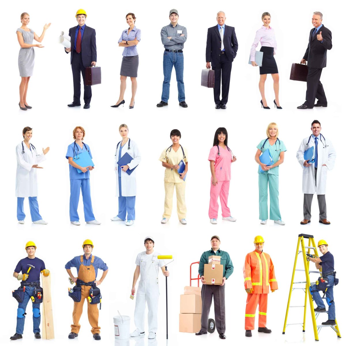 Иконки люди профессии арт