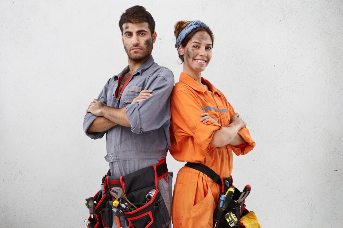 Свадьба представителей разных профессий