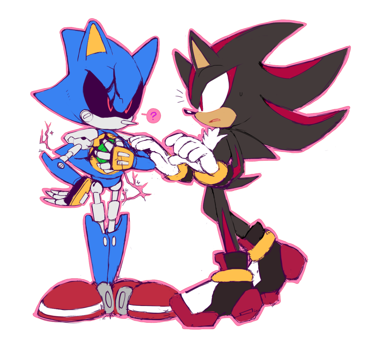 Метал Соник и Шедоу