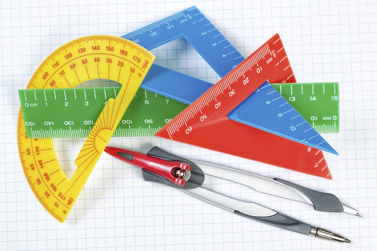 Математика циркуль линейка
