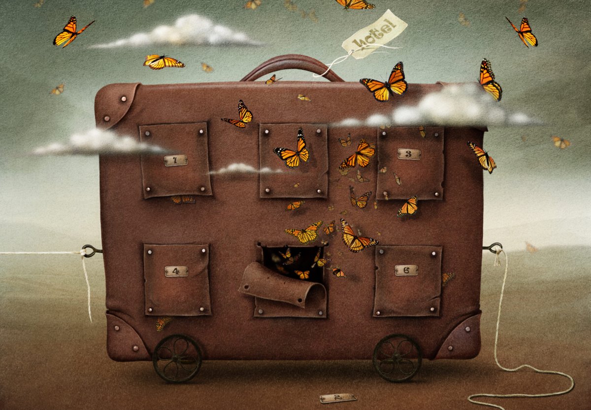 Картина Чемоданное настроение