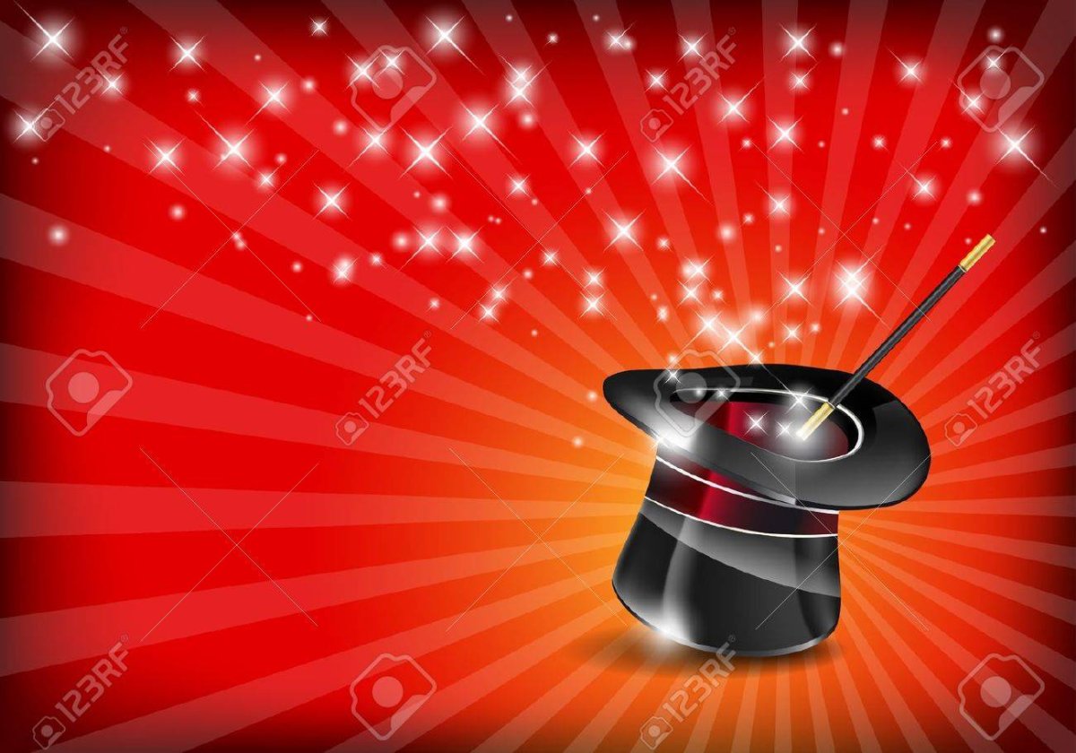 Анимашка шляпа фокусника