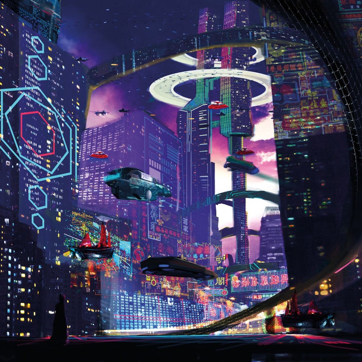 Киберпанк 2077 неофутуризм