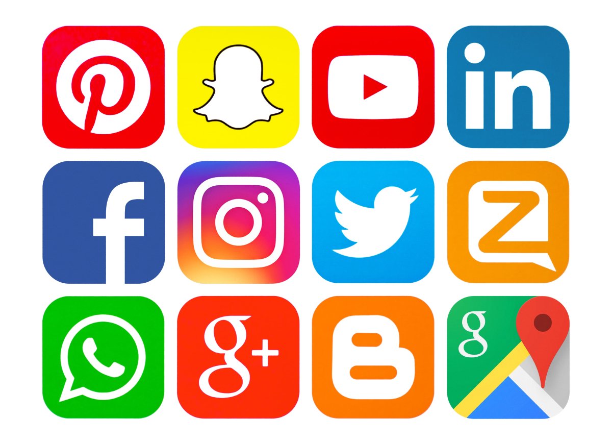 Социальные сети иконки like