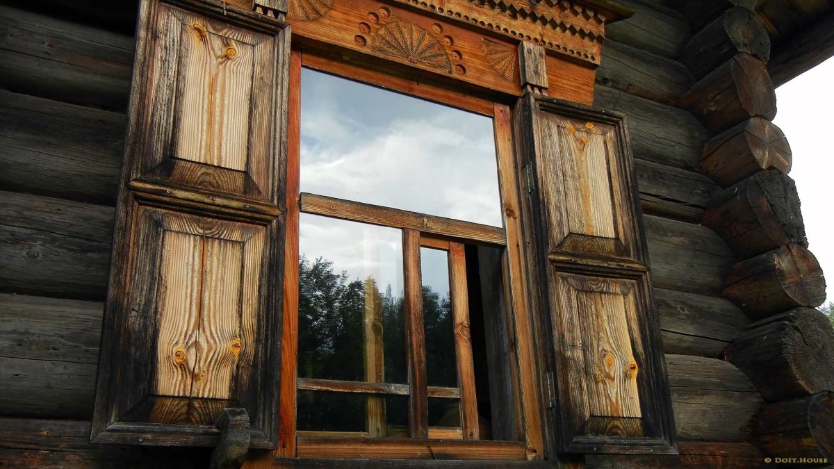Окна в старину
