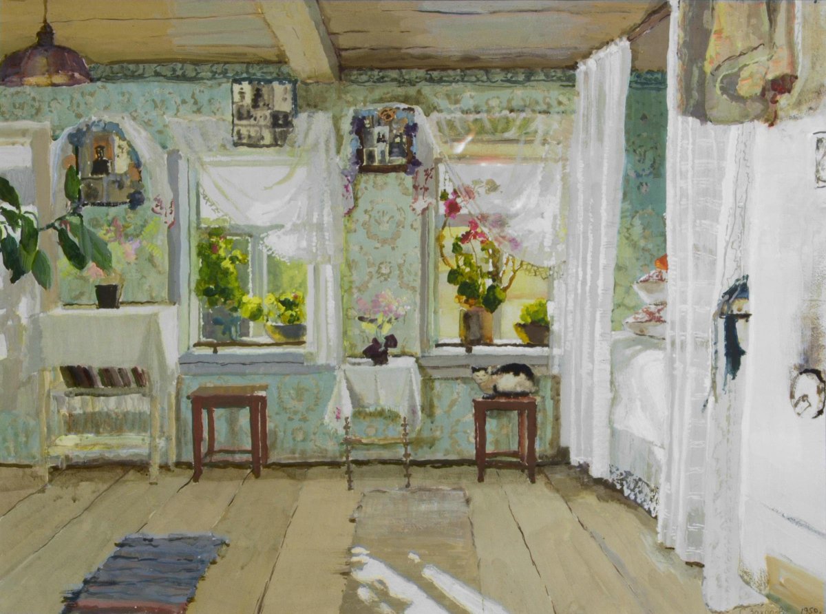 Деревенское окно