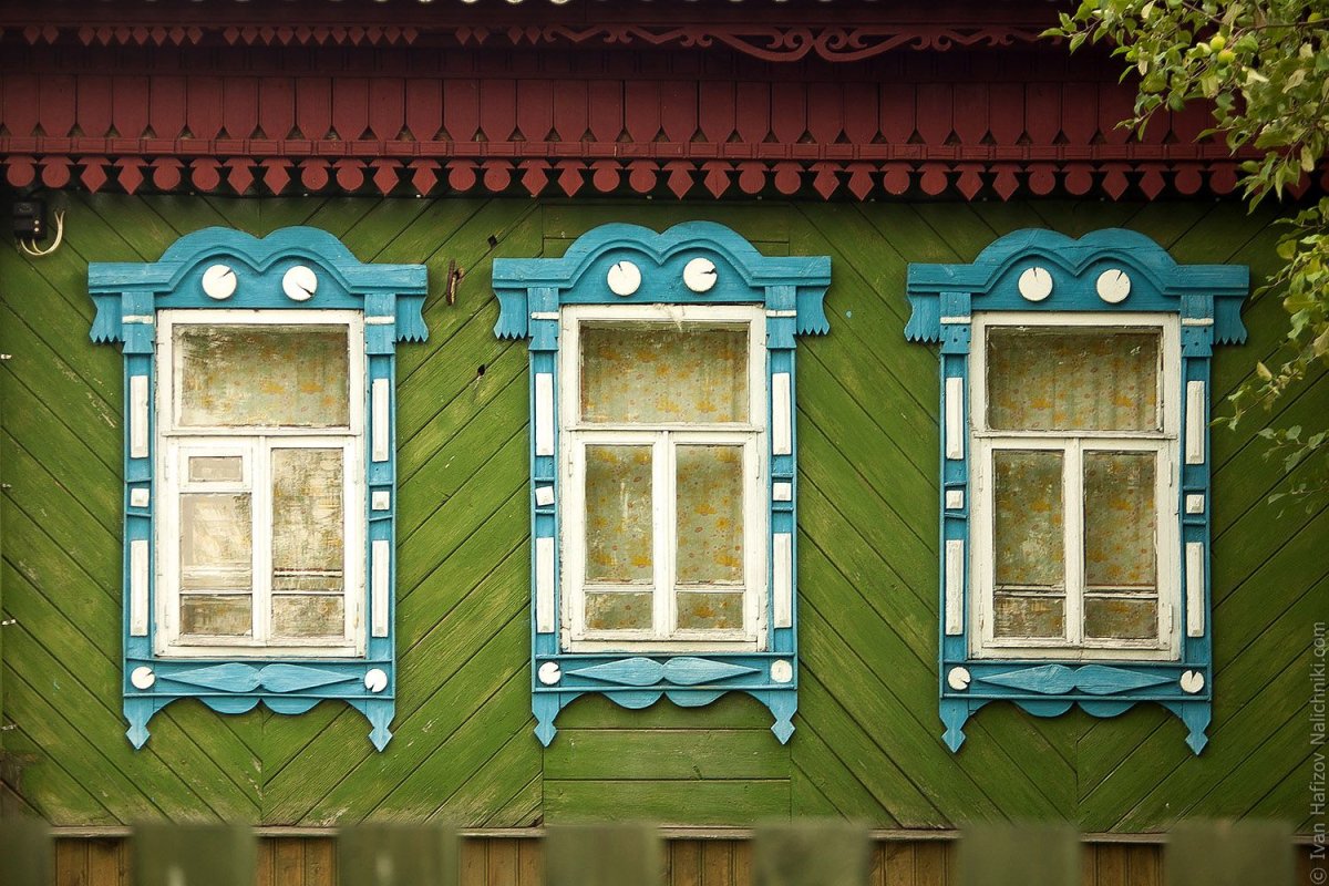 Деревенское окно