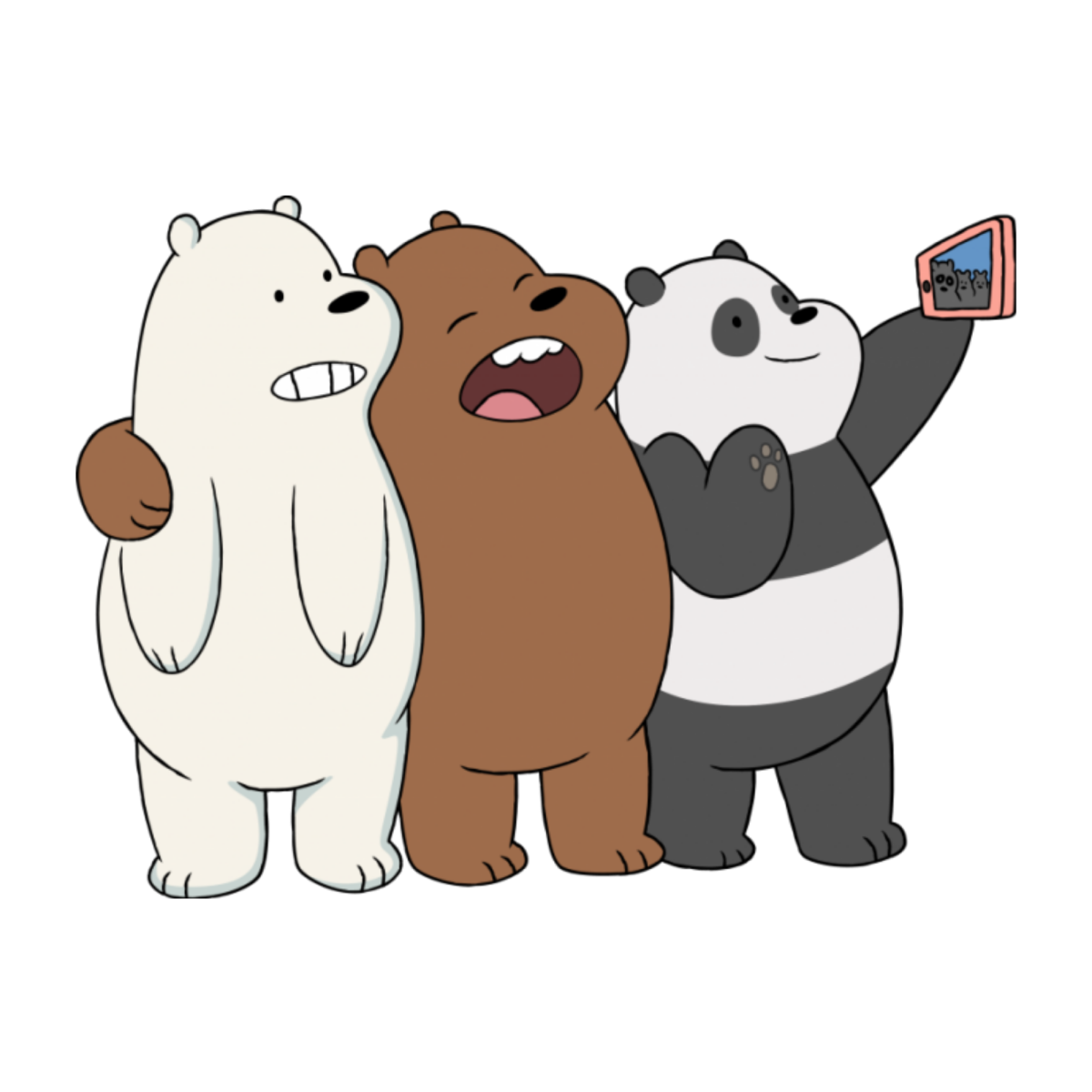 Картинка мишка обнимает лошадку