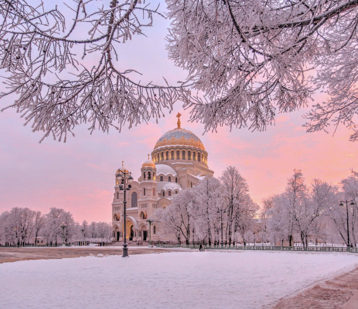 Кронштадт зимой фото