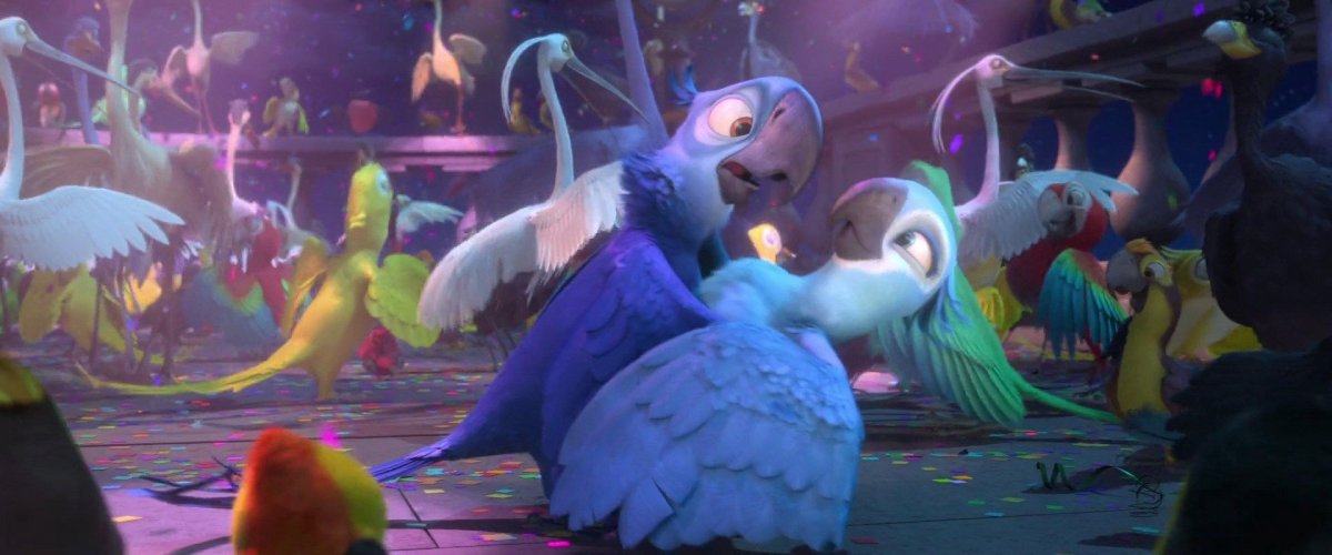 Рио мультфильм Жемчужинка и Голубчик