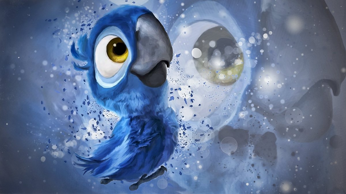 Рио мультфильм Голубчик