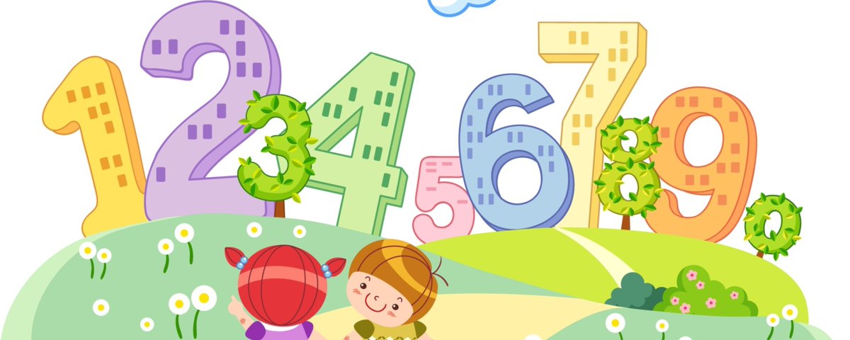 Цифры в виде зверей