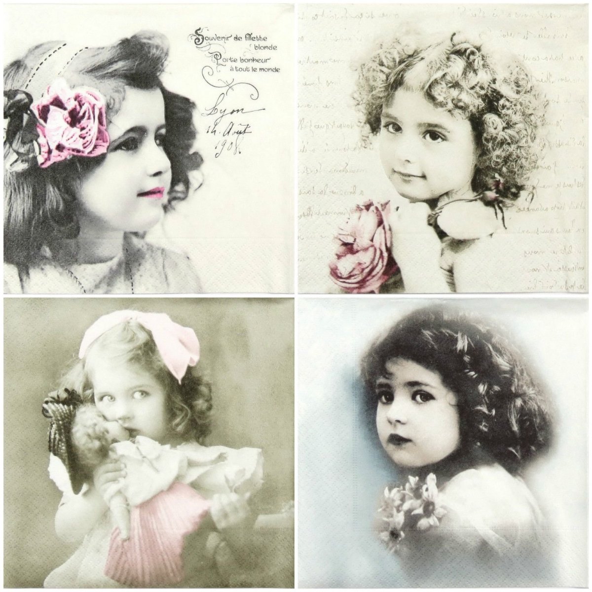 Коллаж винтажных фотографий