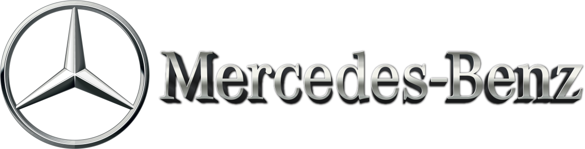 Надпись Мерседес Бенц